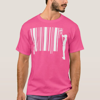 Barcode design for painters and varnishers  T-Shirt