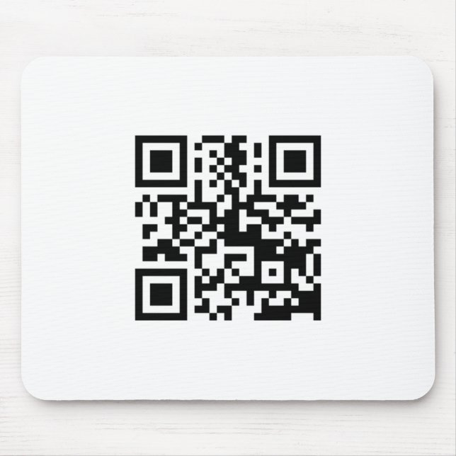 Barcode mousemat mouse pad (Front)