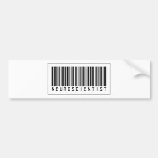 Barcode Neuroscientist Bumper Sticker