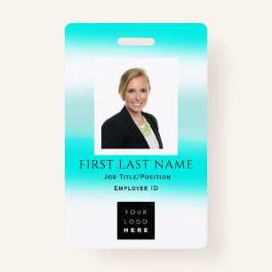 Barcode Photo Name ID Card Medical Surgery Badge