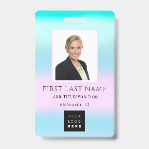 Barcode Photo Name IDCard NURSE Health Care DOCTOR Badge