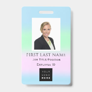 Barcode Photo Name IDCard NURSE Health CareDoctor Badge