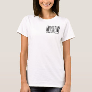 Barcode Product of Taiwan T-Shirt
