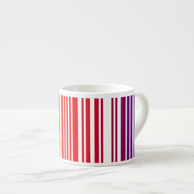 Barcode Stimulé Espresso Mug (Devant droit)