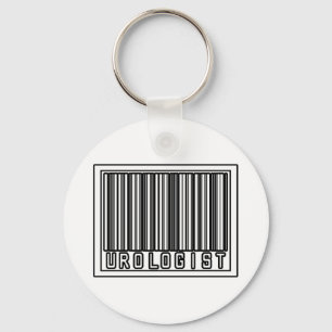 Barcode Urologist Keychain