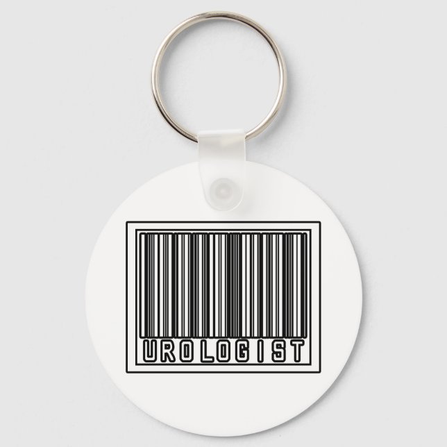 Barcode Urologist Keychain (Front)