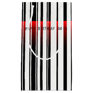 barcode with laser scanner bag