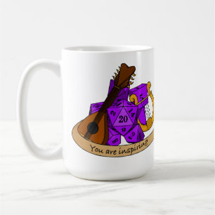Bard Dice Design Coffee Mug