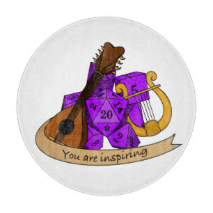 Bard Dice Design Cutting Board