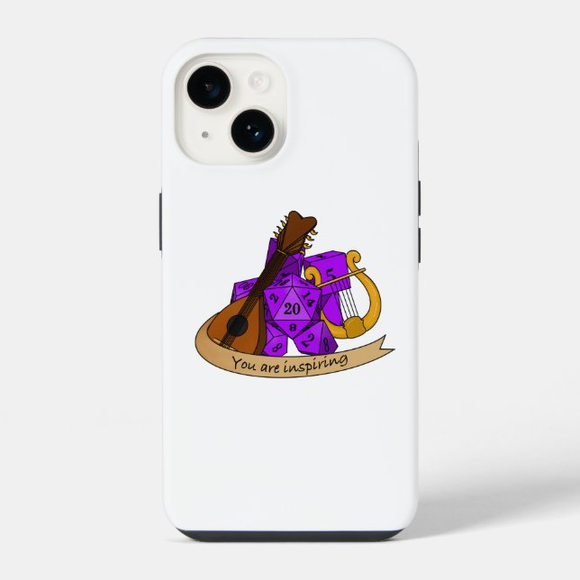 Bard Dice Design iPhone Case (Back)