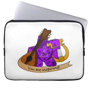Bard Dice Design Laptop Sleeve