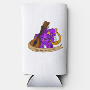 Bard Dice Design Seltzer Can Cooler