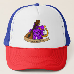 Bard Dice Design Trucker Hat