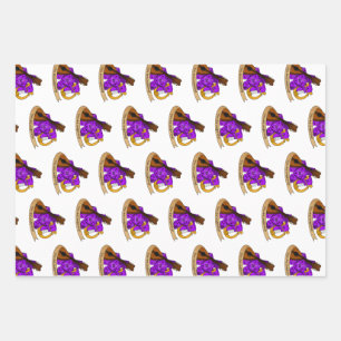 Bard Dice Design Wrapping Paper Sheet