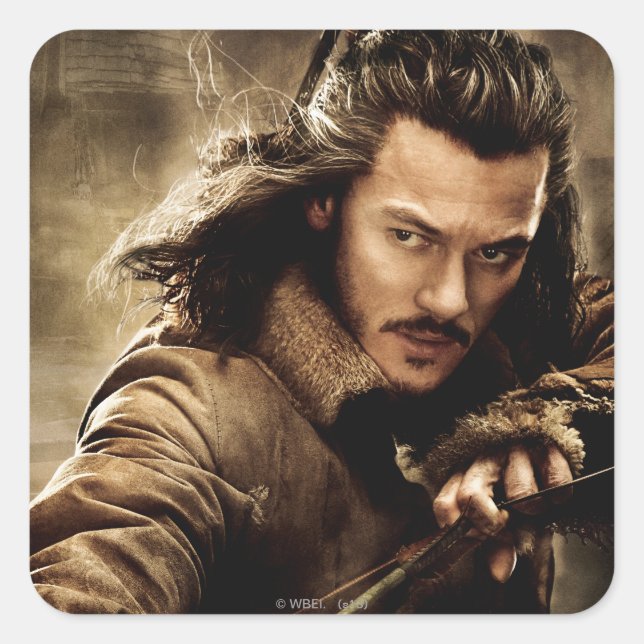 BARD THE BOWMAN™ Character Poster 1 Square Sticker (Front)