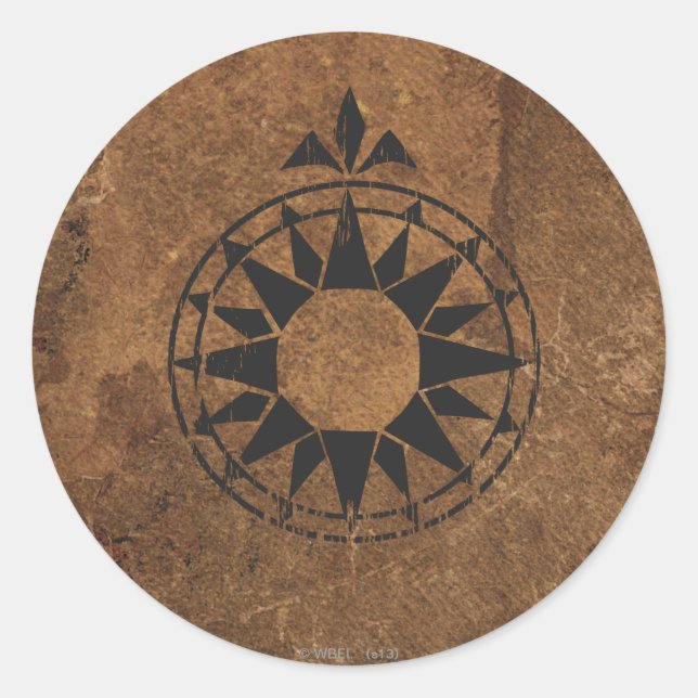 BARD THE BOWMAN™ CLASSIC ROUND STICKER (Front)