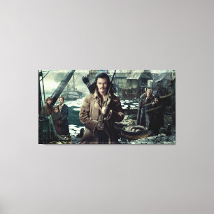 BARD THE BOWMAN™ in Laketown Canvas Print