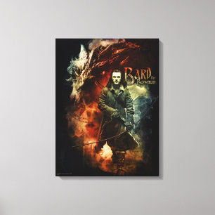 BARD THE BOWMAN™ & Smaug Canvas Print