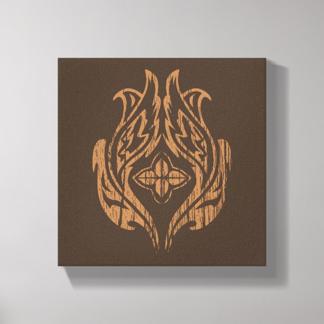 BARD THE BOWMAN™ Symbol Canvas Print (Front)