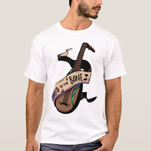Bard to the Bone Dnd D&D Tabletop RPG T-Shirt D20