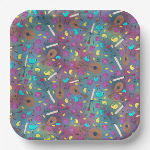 Bards and Tabletops Paper Plate
