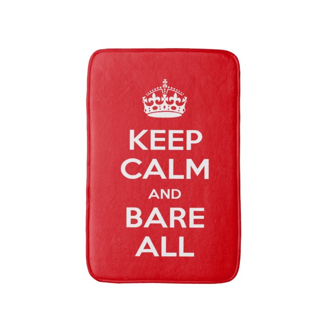BARE ALL BATH MAT (Front Vertical)
