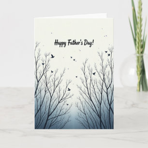 Bare Branches Fathers Day Card