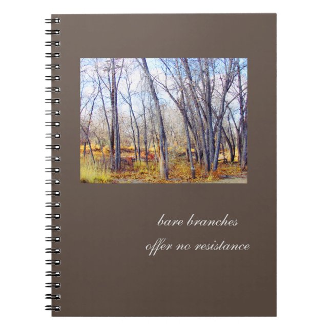 Bare Branches, No Resistance Journal (Front)