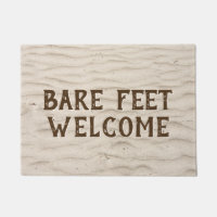 Bare Feet Welcome On Sand