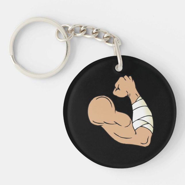 Bare Knuckle Brawler Keychain (Front)