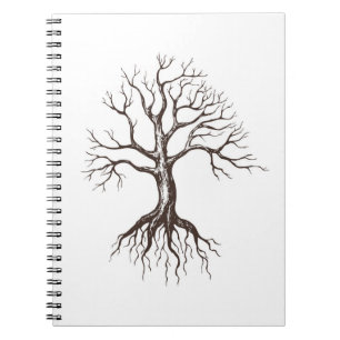 Bare tree notebook