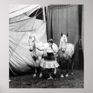 Bareback Girl: 1904 Poster