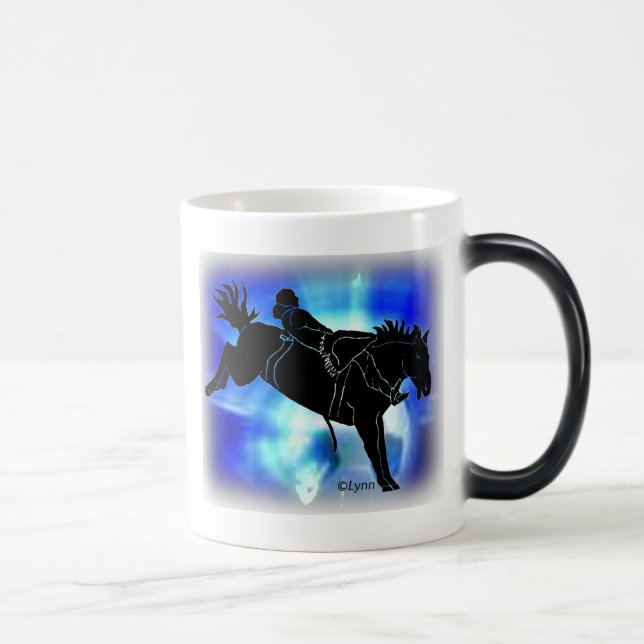 Bareback Rider 301 Magic Mug (Right)