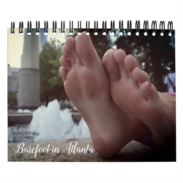 Barefoot à Atlanta Calendrier de 12 mois (Protection)