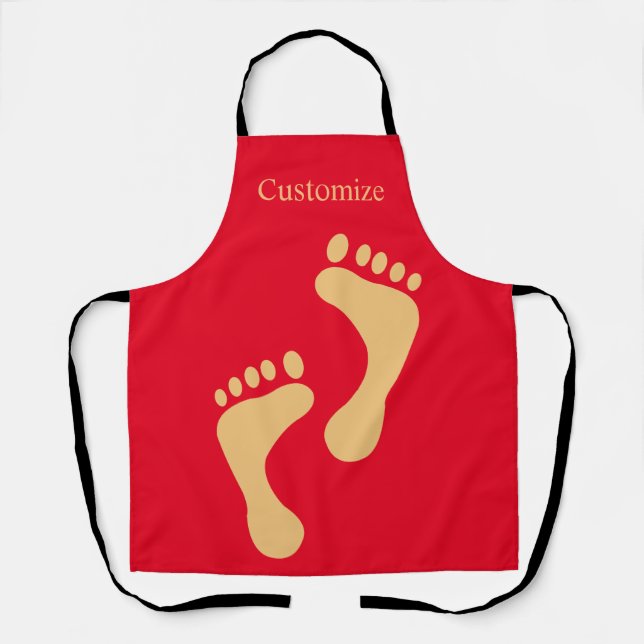 Barefoot Beach Bum Thunder_Cove   Apron (Front)