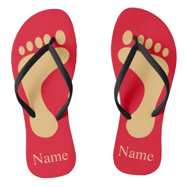 Barefoot Beach Bum Thunder_Cove Flip Flops (Footbed)