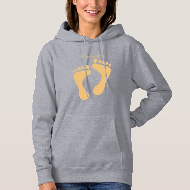 Barefoot Beach Bum Thunder_Cove  Hoodie (Front)