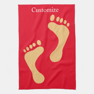 Barefoot Beach Bum Thunder_Cove  Kitchen Towel