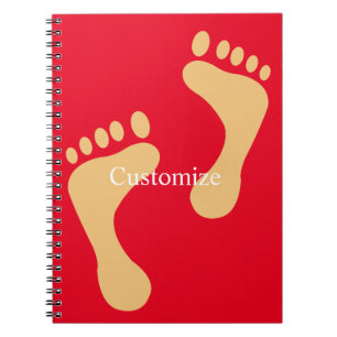 Barefoot Beach Bum Thunder_Cove Notebook