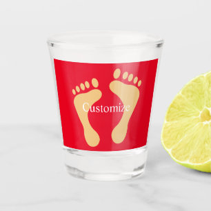 Barefoot Beach Bum Thunder_Cove  Shot Glass