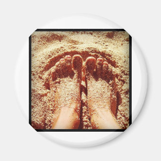 Barefoot lifestyle Photo by Daniela Power Magnet