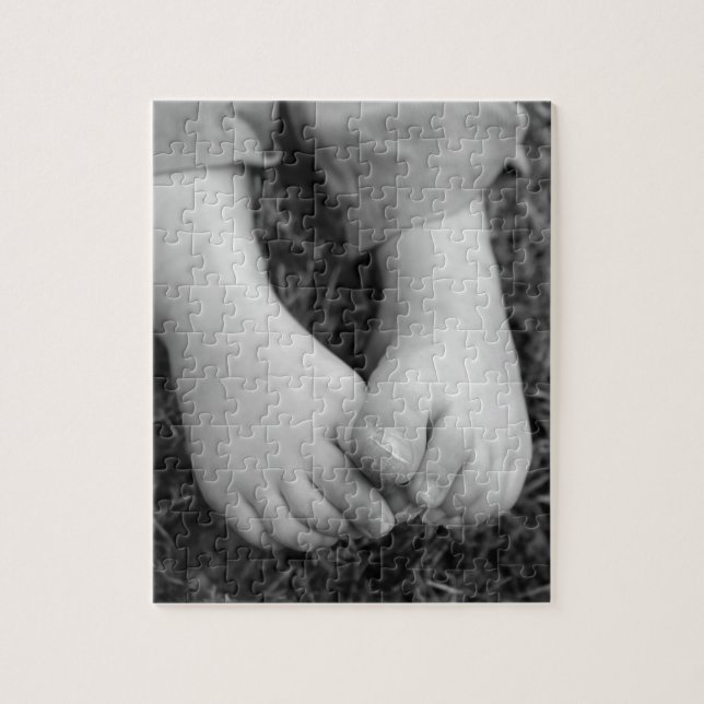 Barefoot Toes Jigsaw Puzzle (Vertical)