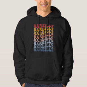 Bareilly City Groovy Retro Hoodie