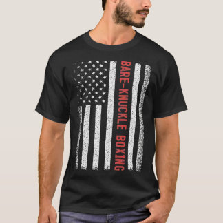 Bareknuckle boing American Flag 4th of July  T-Shirt