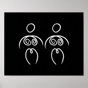 Barelines Poster féminin et féminin
