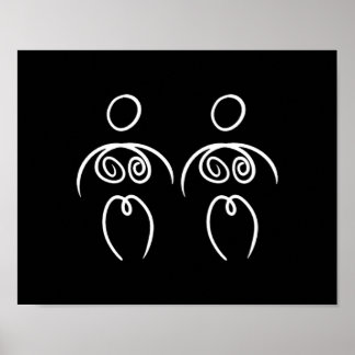 Barelines Poster féminin et féminin
