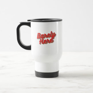 Barely Here / Red Travel Mug
