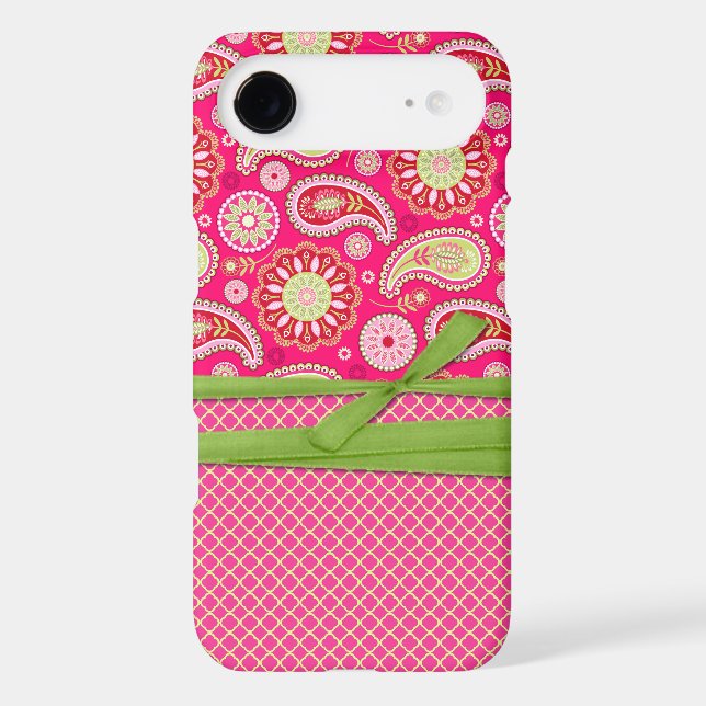 Barely There Pink Paisley iPhone 6 Plus Coque (Verso)