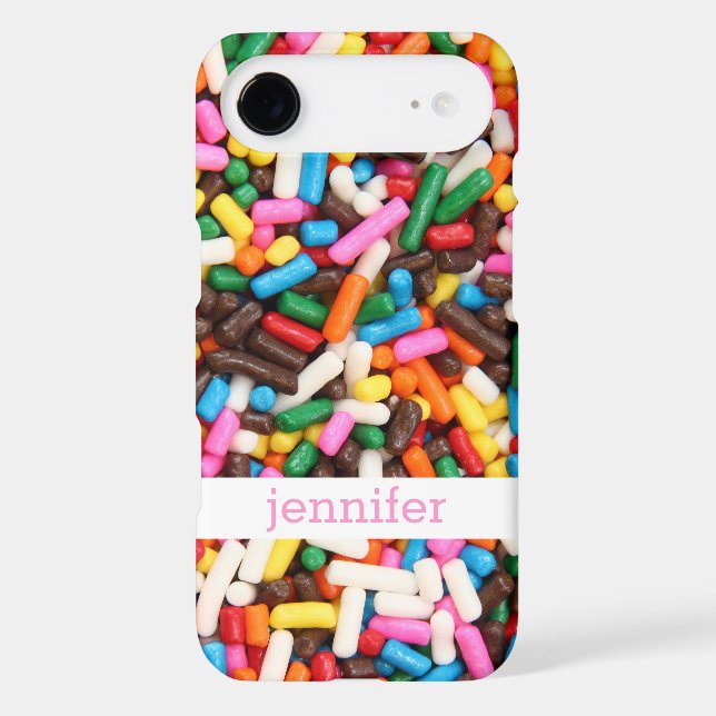 Barely There Sprinkles Custom iPhone 6 Plus Coque (Verso)
