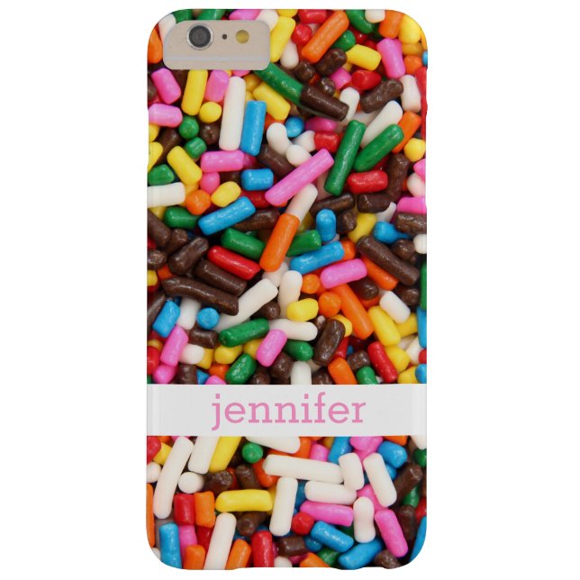 Barely There Sprinkles Custom iPhone 6 Plus Coque (Dos)